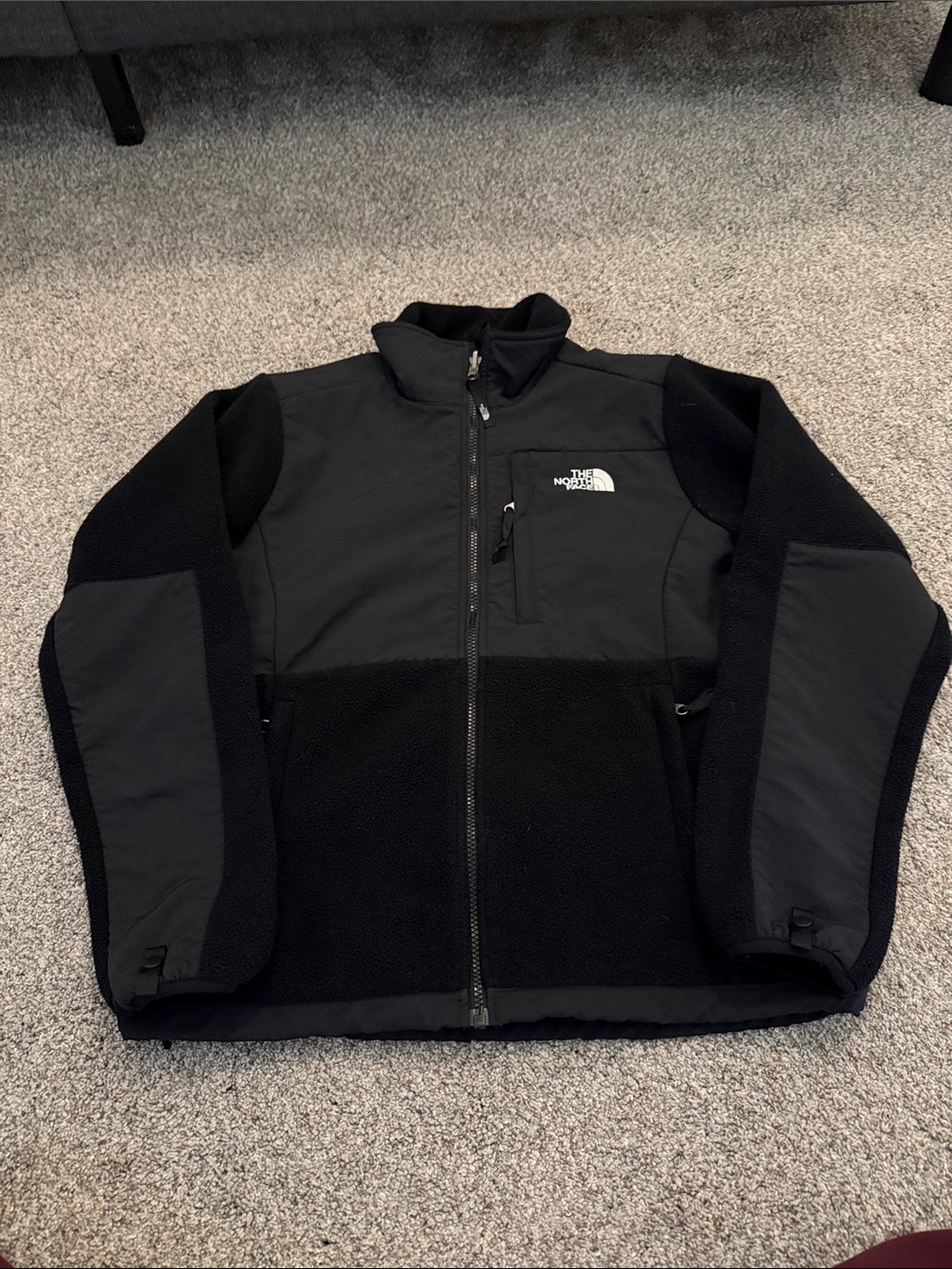 The North Face Black womens Denali fleece jacket black medium